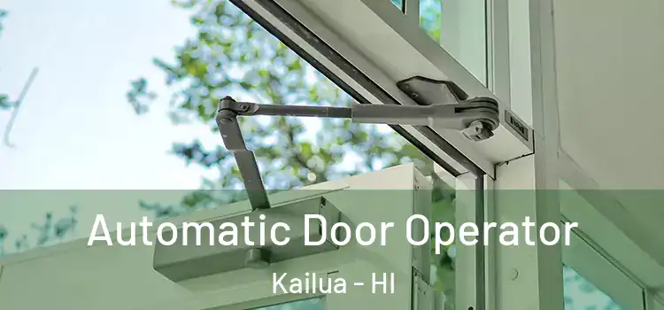 Automatic Door Operator Kailua - HI