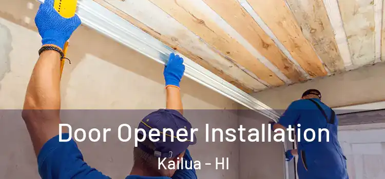  Door Opener Installation Kailua - HI
