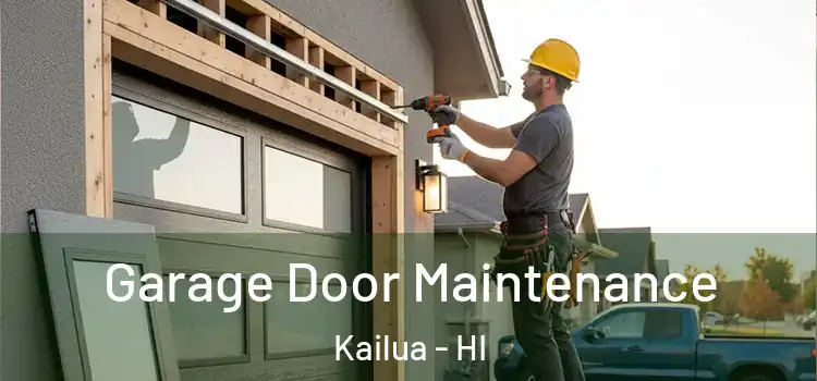  Garage Door Maintenance Kailua - HI