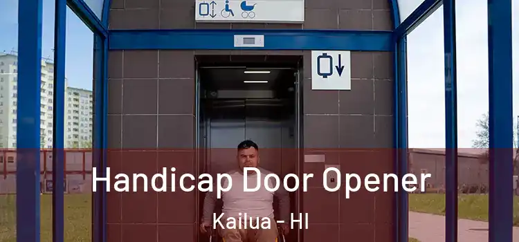  Handicap Door Opener Kailua - HI