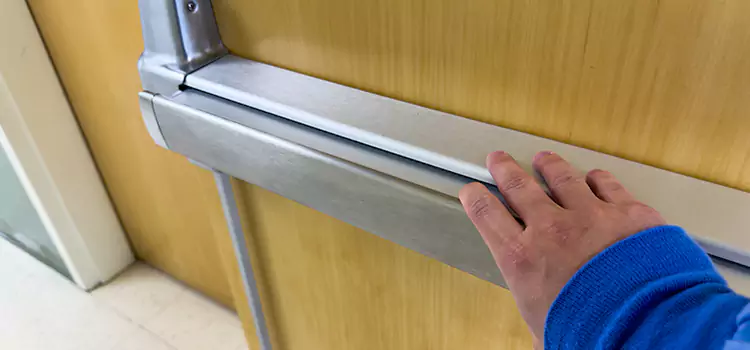 Installing a Push Bar on a Door Kailua