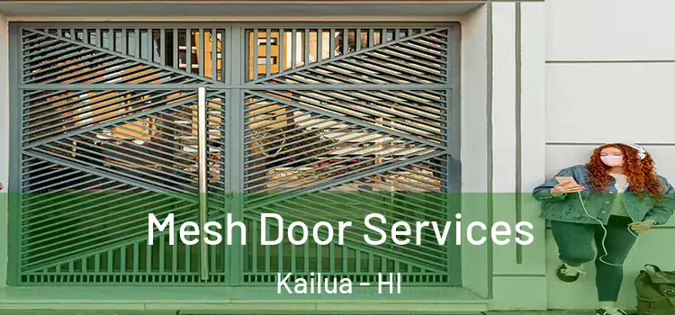 Mesh Door Services Kailua - HI