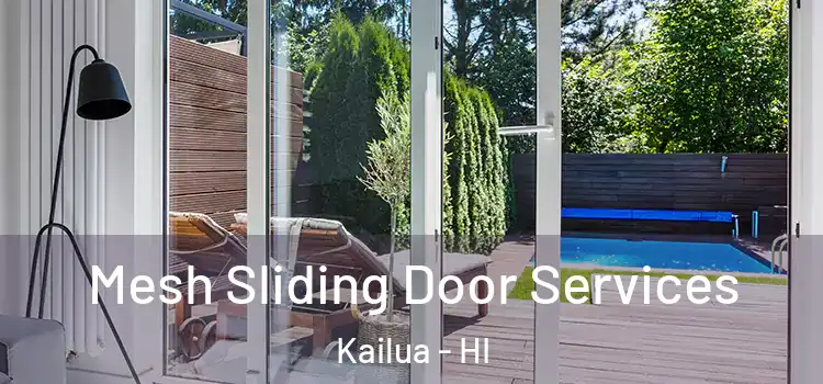  Mesh Sliding Door Services Kailua - HI