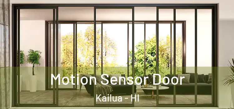 Motion Sensor Door Kailua - HI